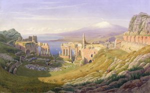 Taormina, Sicilia, 1876 da William J. Ferguson